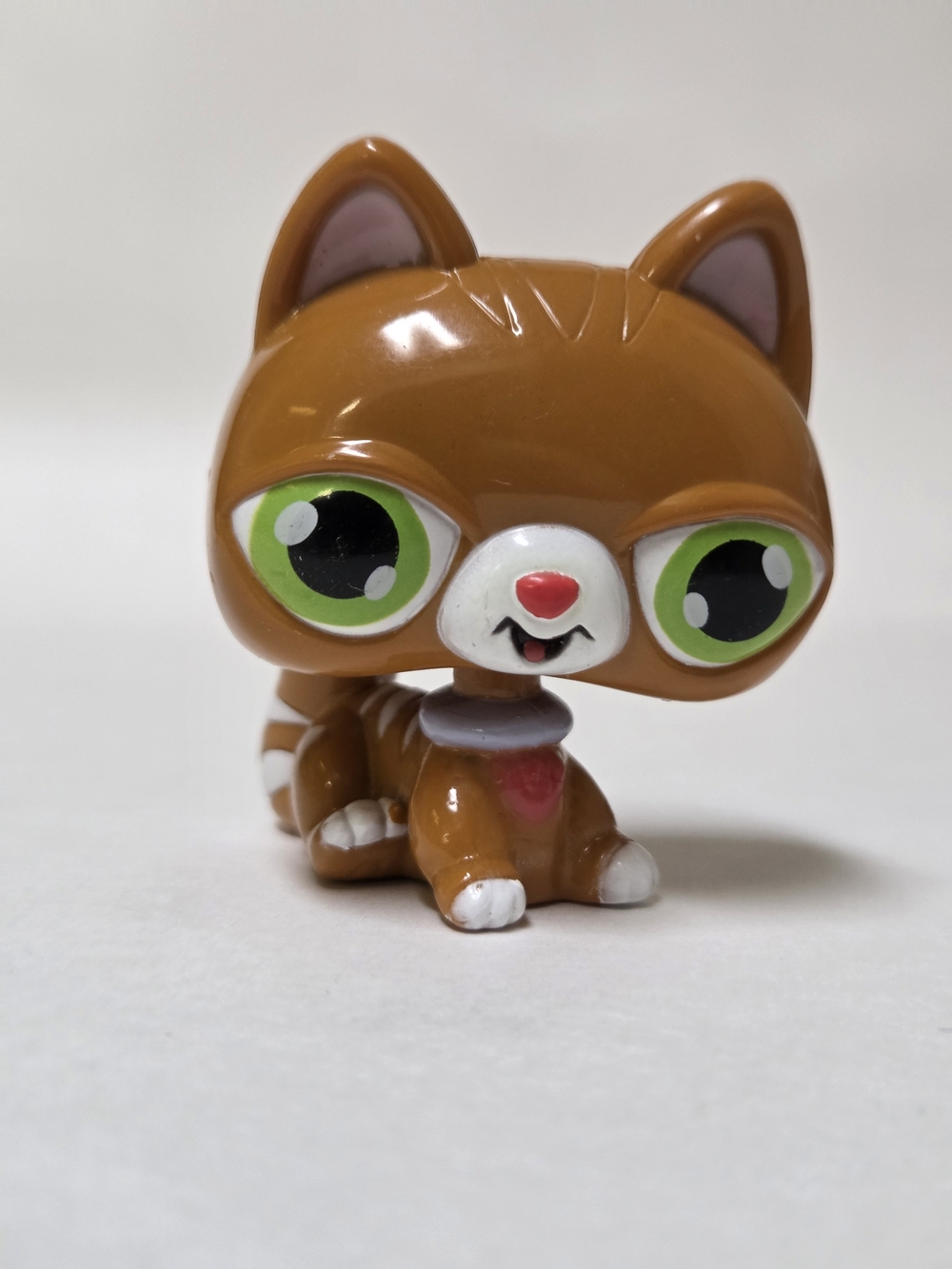 Littlest Pet Shop Brown Cat Cake Topper Authentic Hasbro LPS